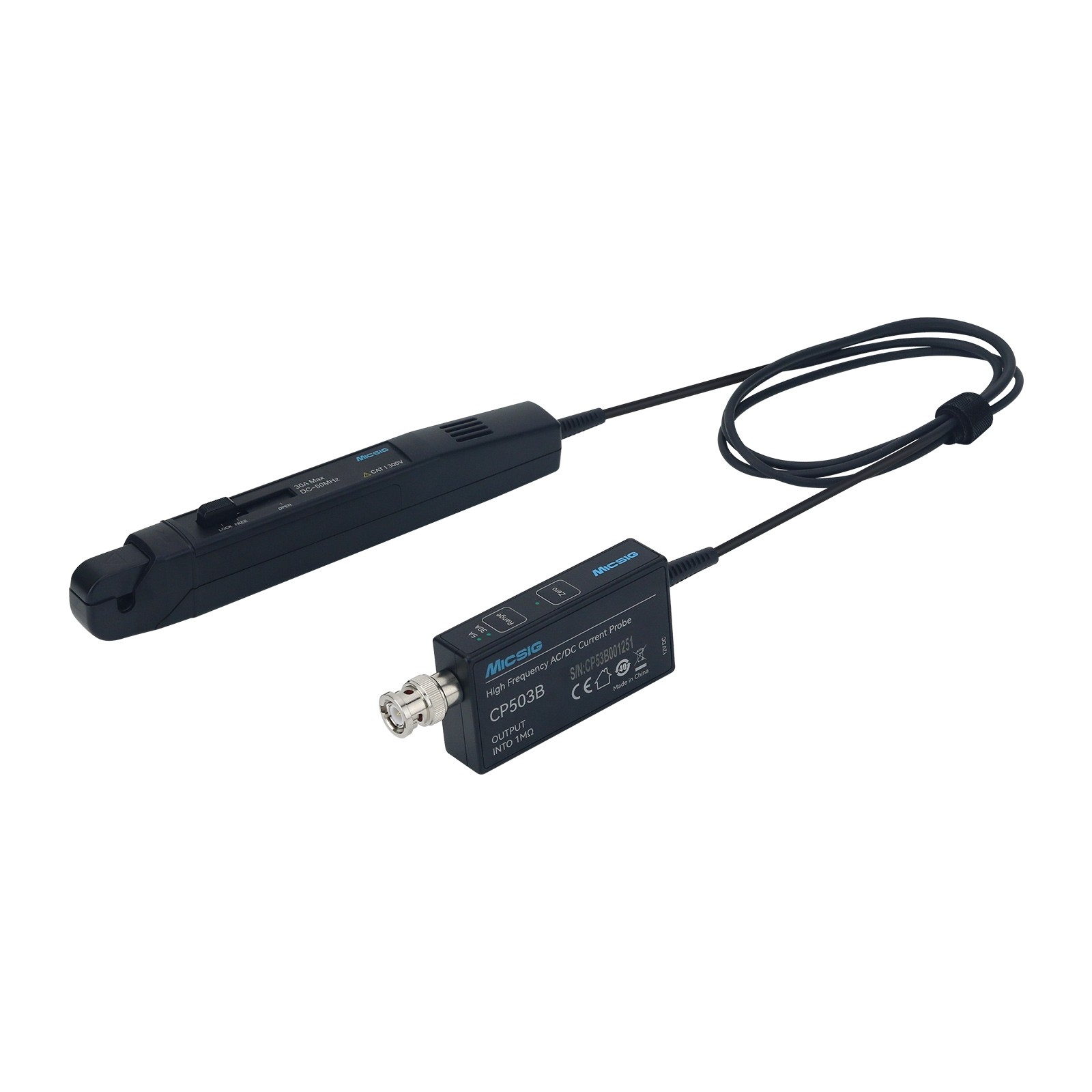 Micsig CP503B 50MHz 5A/30A Çif - Current Probe Ac Dc 50Mhz Oscilloscope incelemesi ve fiyatı
