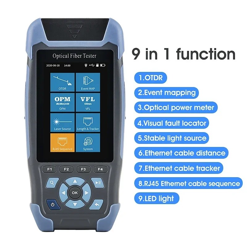 AUA-900A/D Yüksek Hassasiyetli - Optical Time Domain Reflectometer Otdr 1310 1550Nm incelemesi ve fiyatı