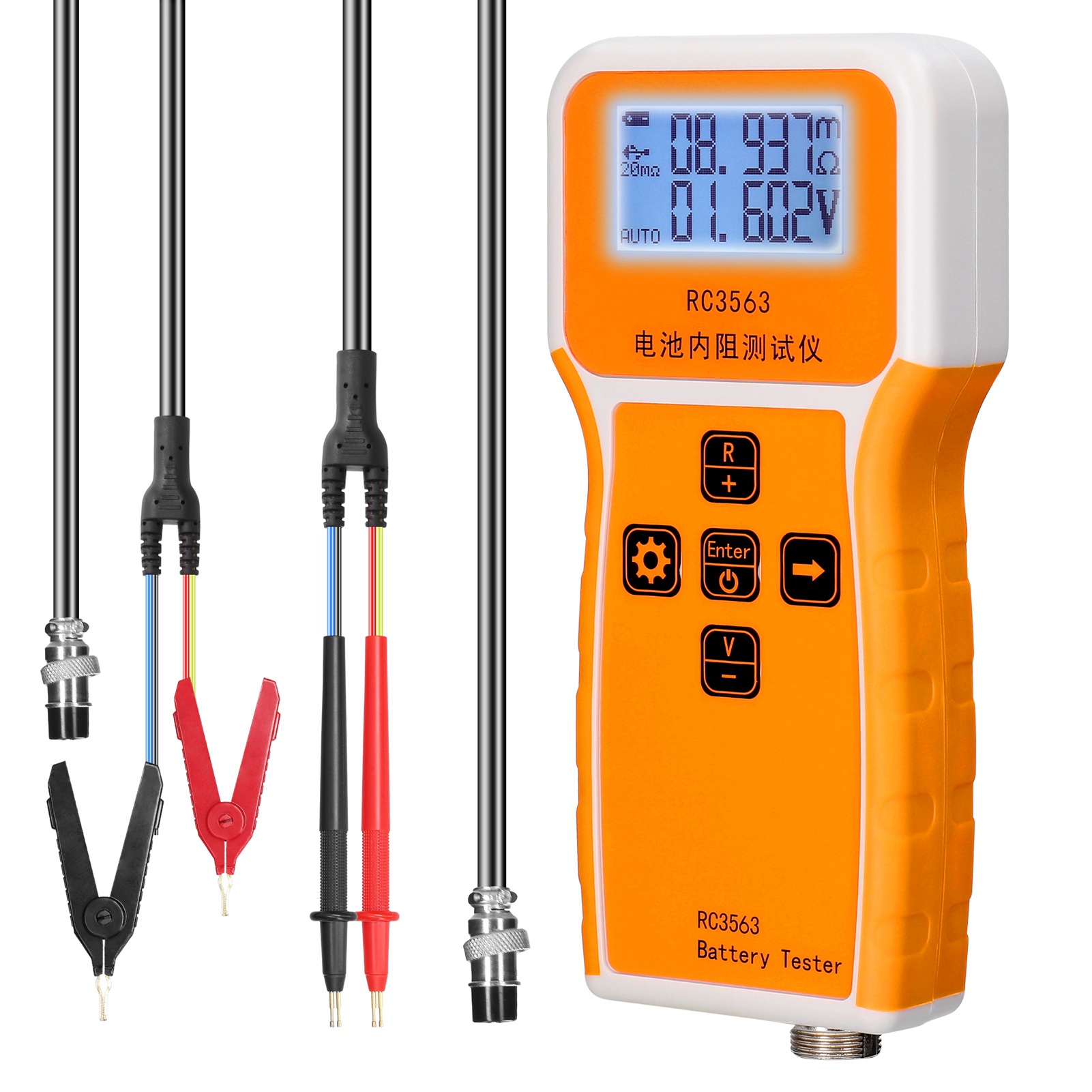 200Ohm 100V El Tipi Pil Dahili - Battery Internal Resistance Tester Four Wire incelemesi ve fiyatı