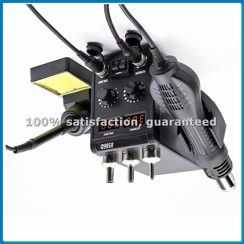 8586D SolderingStation 2in1 75 - Smd Rework Station Hot Air Soldering 2 In 1 incelemesi ve fiyatı