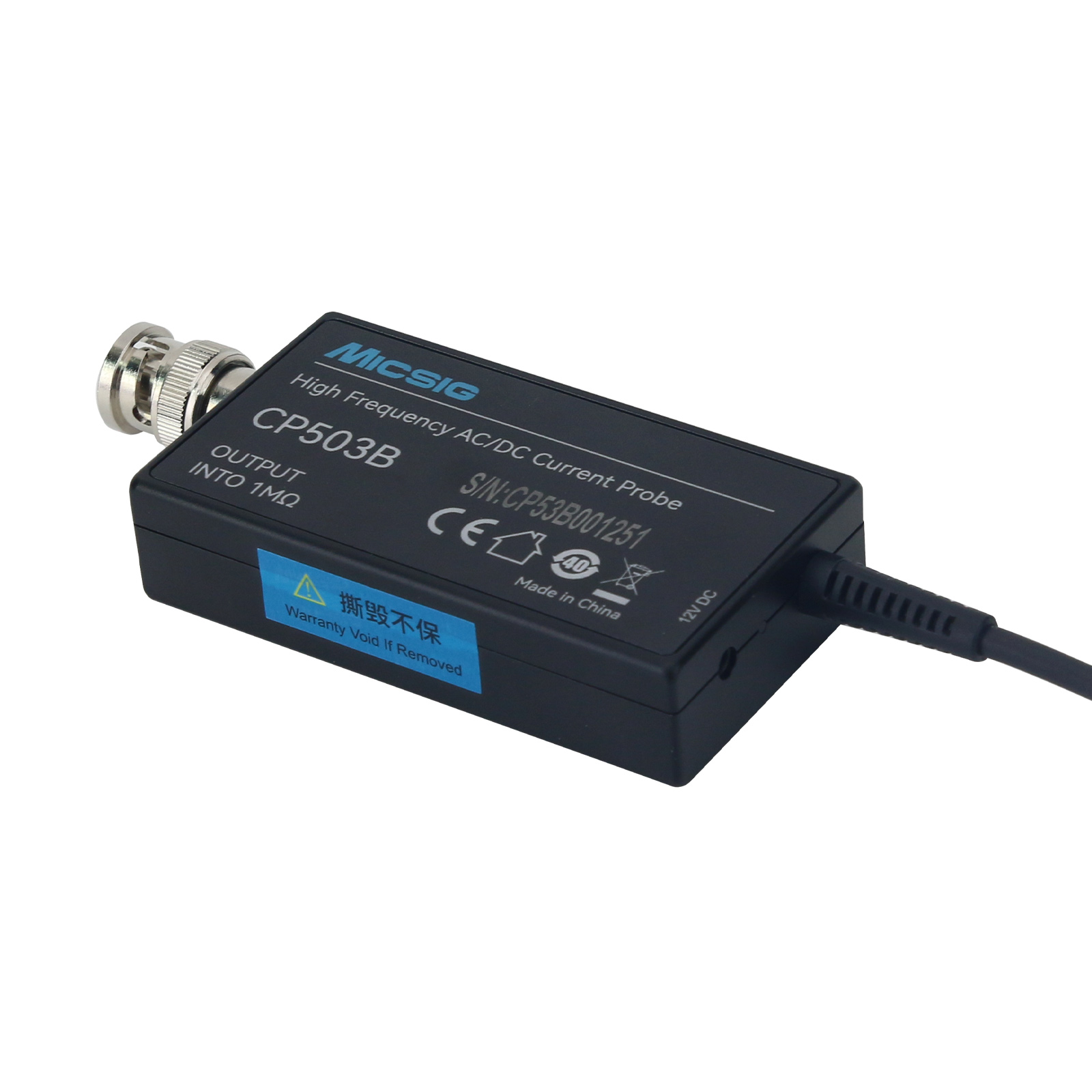 GOOD Micsig CP503B 50MHz 5A/30 - Current Probe Ac Dc 50Mhz Oscilloscope incelemesi ve fiyatı