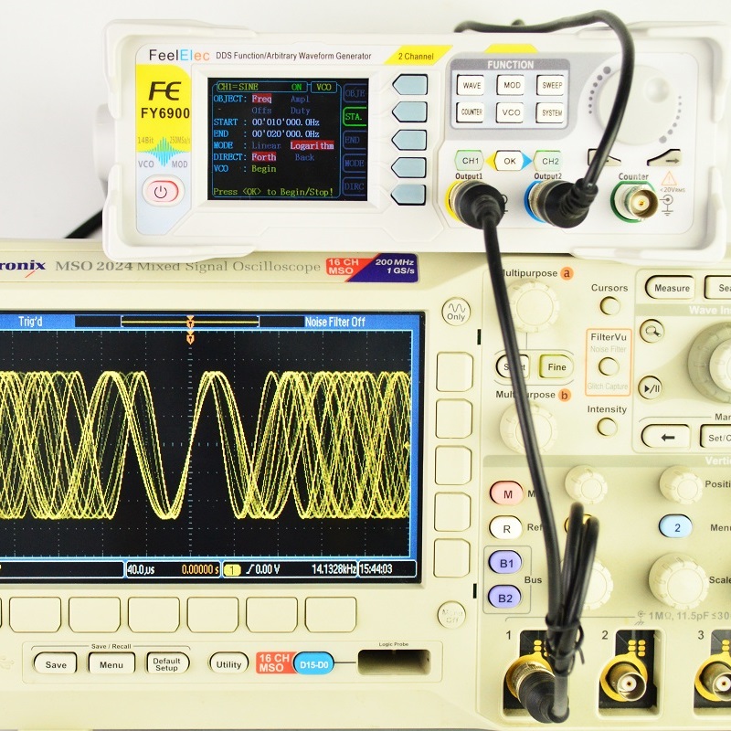 Feelelec FY6900 0-60MHz Dijita - Dual Channel Arbitrary Waveform Function Generator 60Mhz incelemesi ve fiyatı