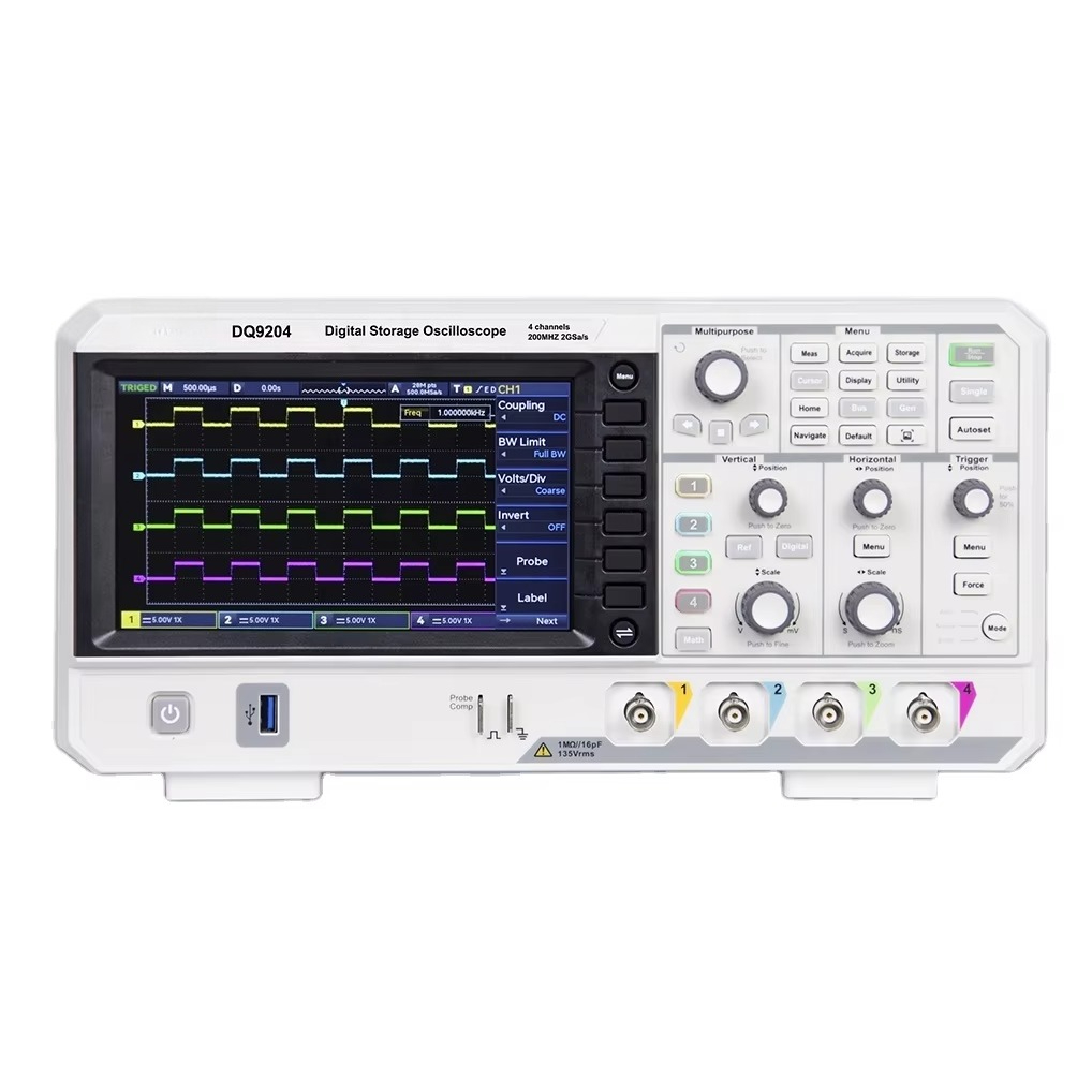 DQ9104 DQ9204 DİJİTAL DEPOLAMA - Digital Storage Oscilloscope 4 Channel 100Mhz incelemesi ve fiyatı