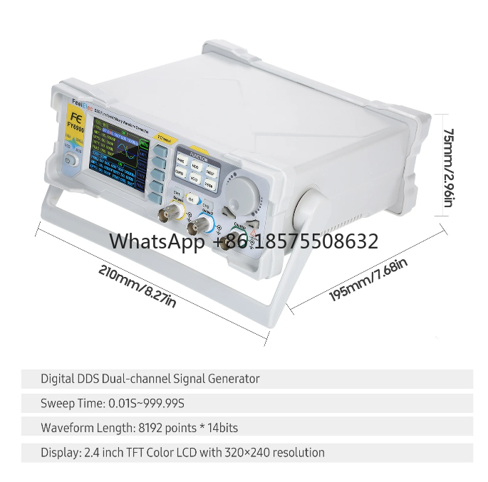 60MHz Fonksiyon Sinyal Üretici - Dual Channel Arbitrary Waveform Function Generator 60Mhz incelemesi ve fiyatı