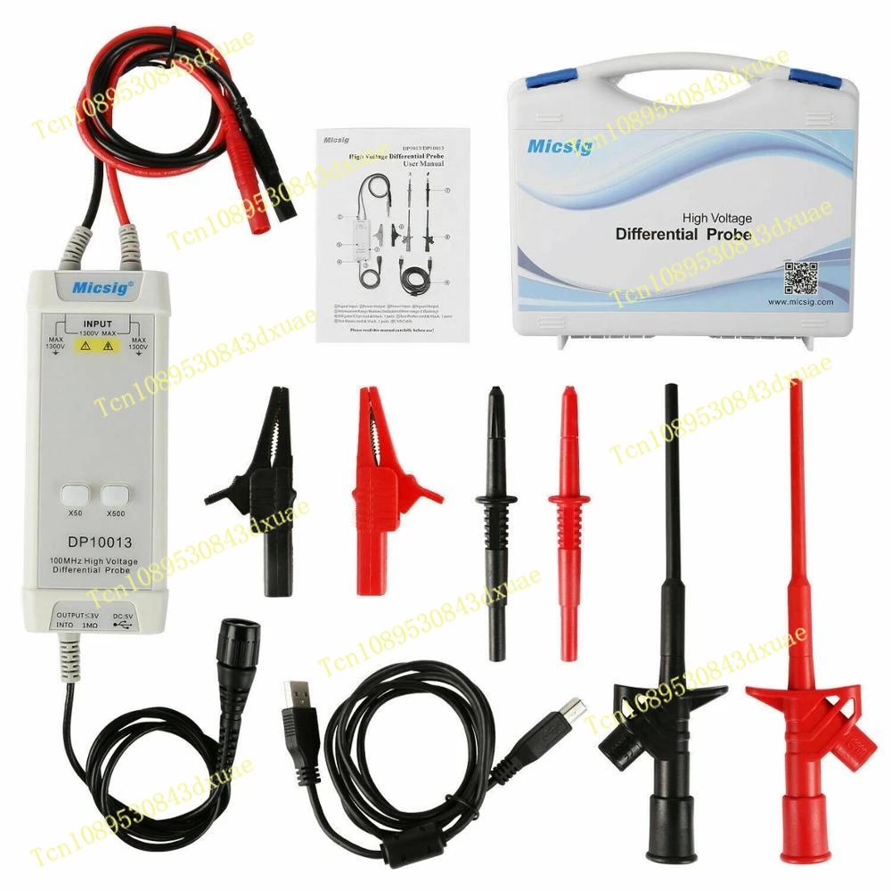 2025Micsig Osiloskop 1300V 100 - High Voltage Differential Probe 100Mhz 1300V incelemesi ve fiyatı