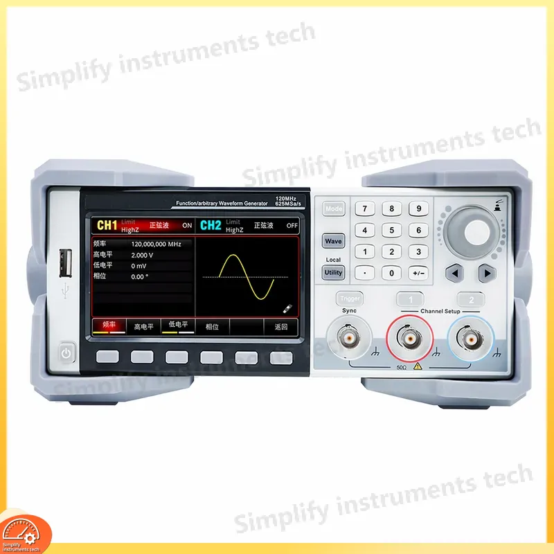 Yüksek Hassasiyetli Keyfi Dalg - Dual Channel Arbitrary Waveform Function Generator 60Mhz incelemesi ve fiyatı