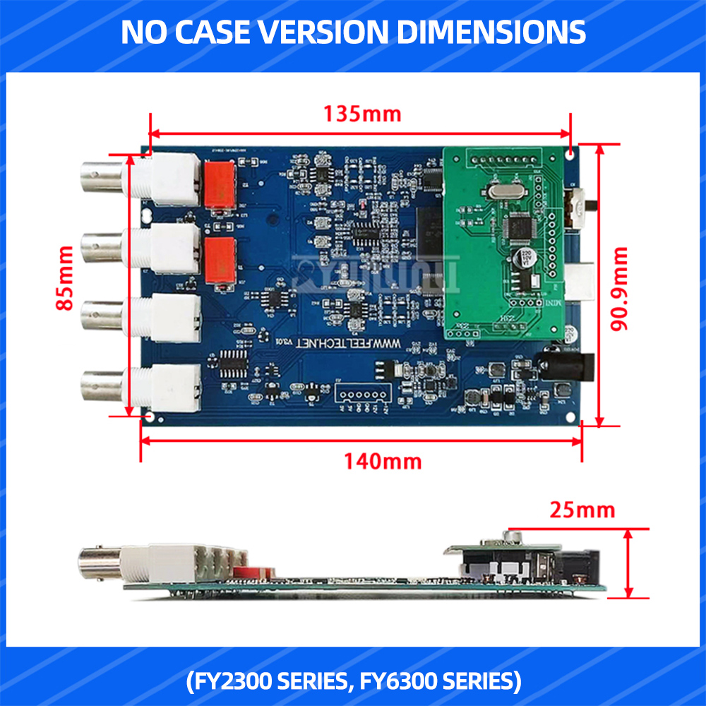 FY6300 FY2300 Çift Kanallı DDS - Dual Channel Arbitrary Waveform Function Generator 60Mhz incelemesi ve fiyatı