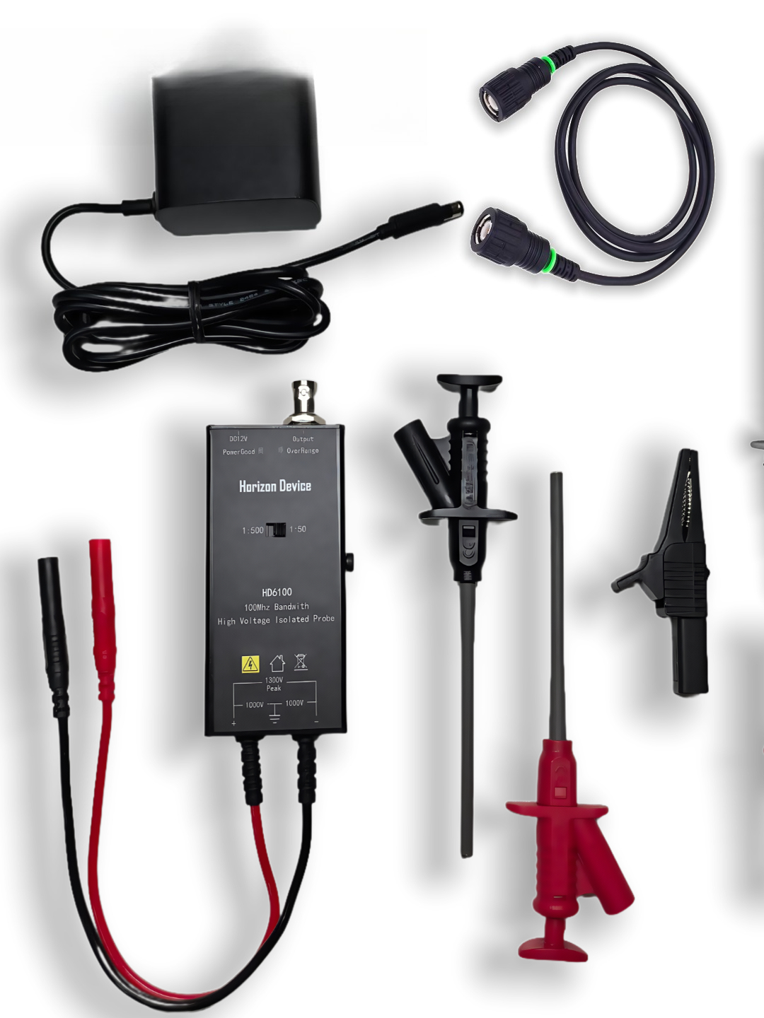 Aktif Prob Yüksek Gerilim İzol - High Voltage Differential Probe 100Mhz 1300V incelemesi ve fiyatı